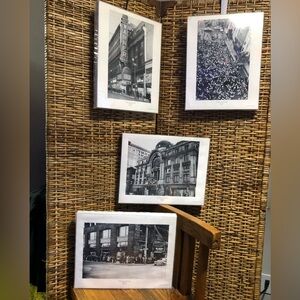 "Grand Old Theaters" Framed Set of 4 Prints